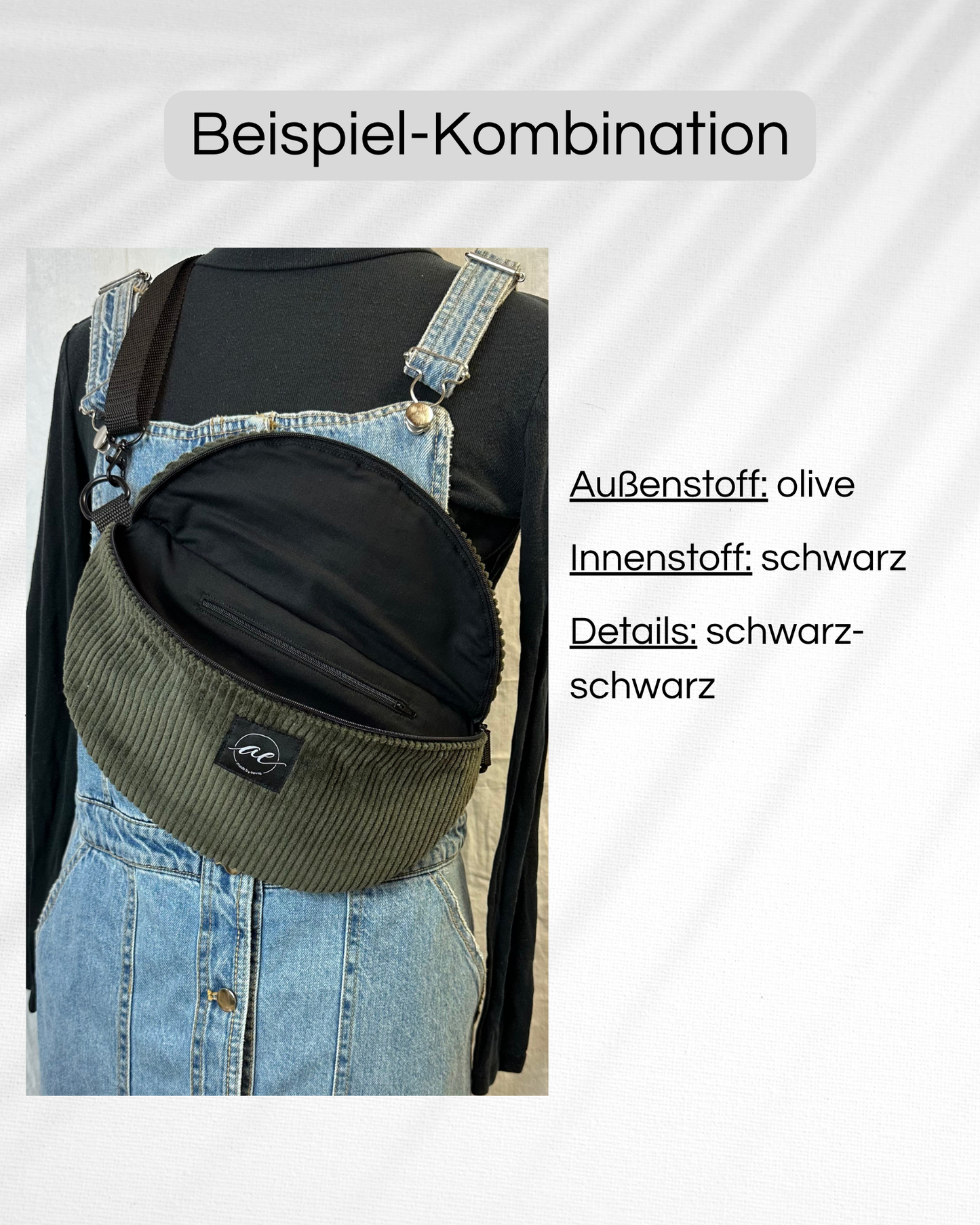 XL Bauchtasche