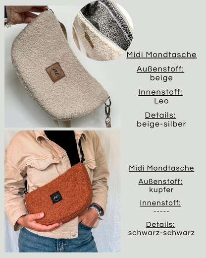 Teddy-Stoff mit Leo