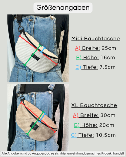 Individuelle Bauchtaschen