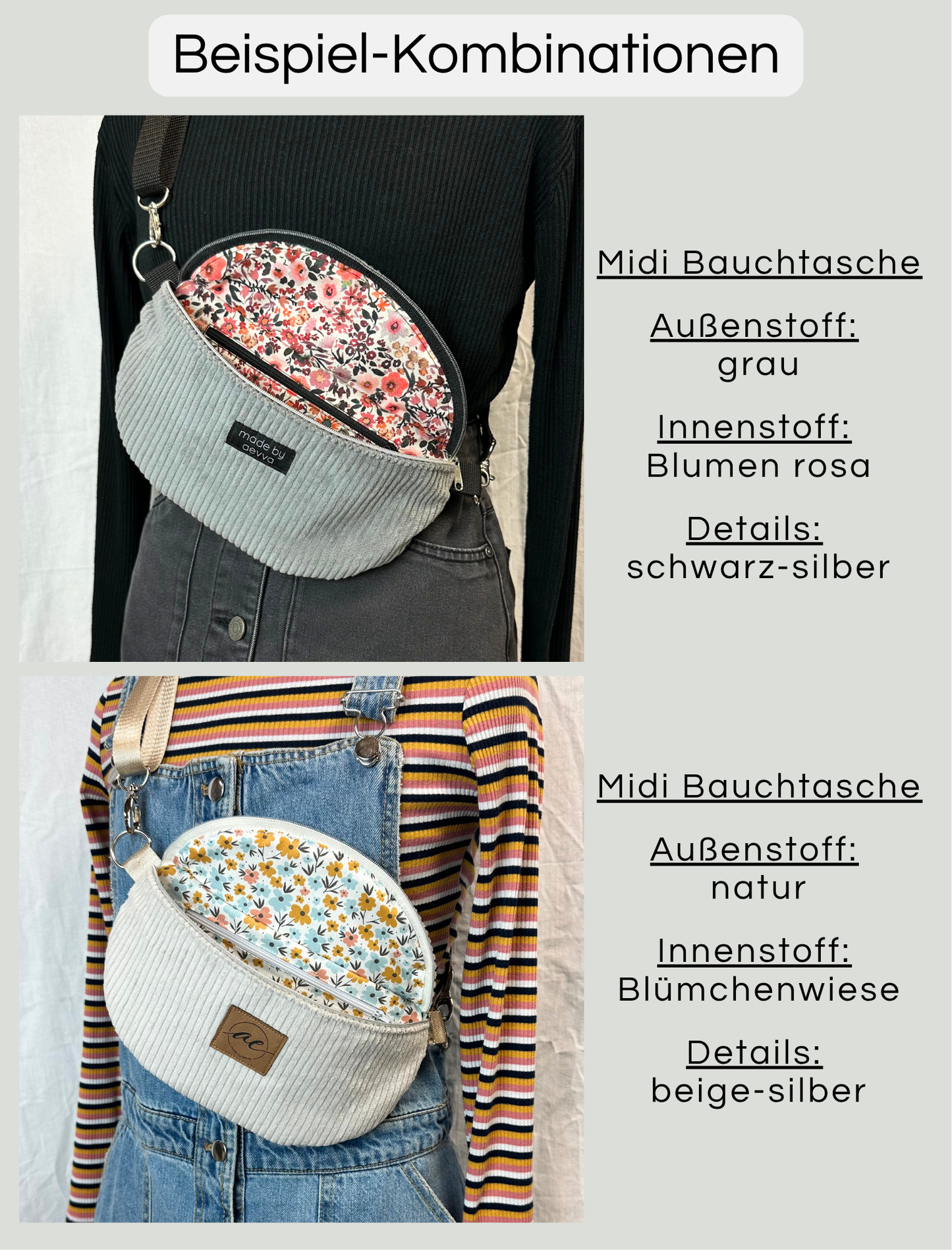 Midi Bauchtasche