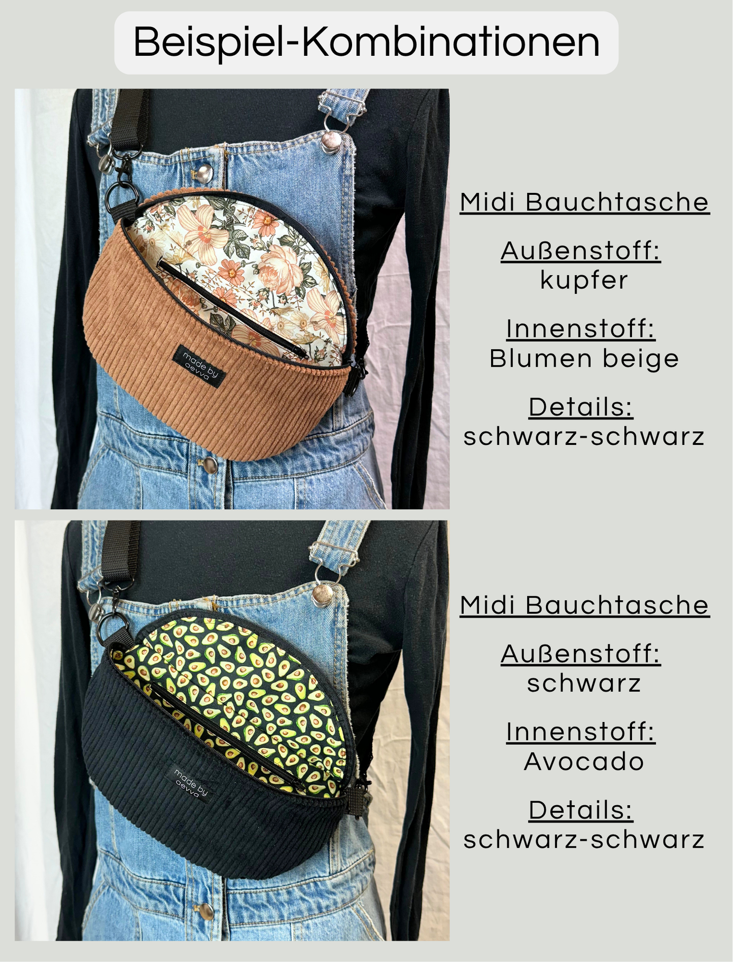Midi Bauchtasche