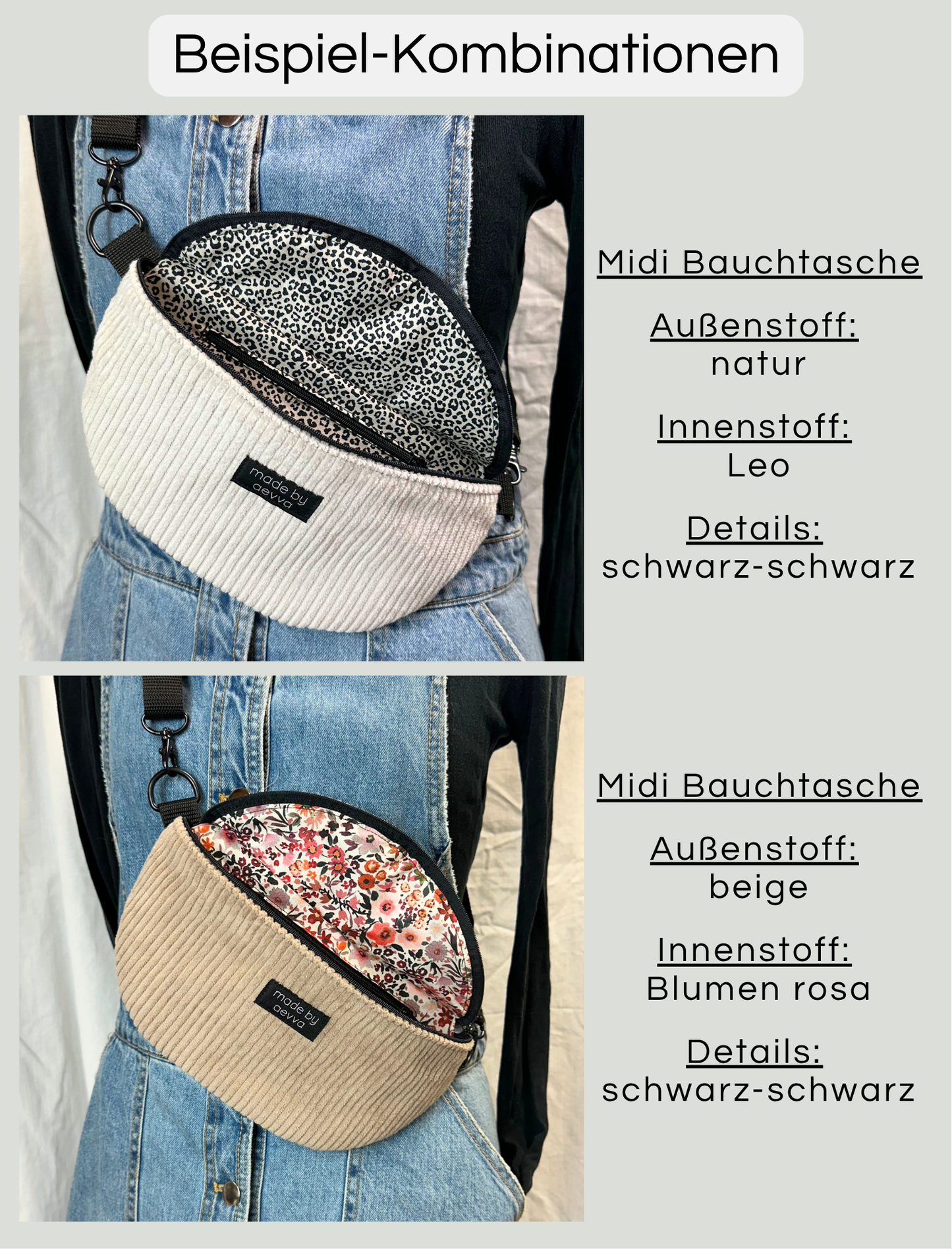 Midi Bauchtasche