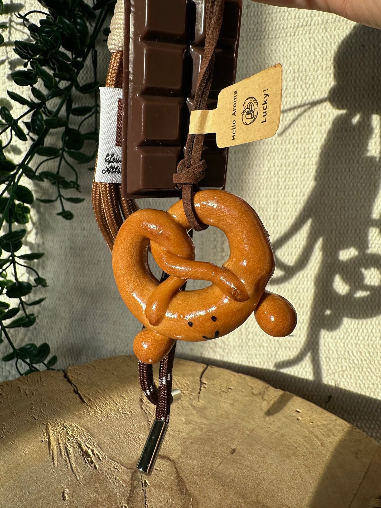 Breze und Schokolade - Schlüsselanhänger